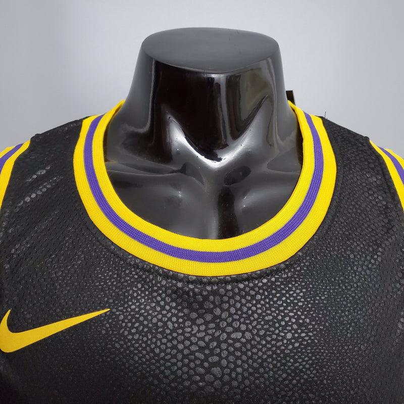 NBA Lakers-Trikot Nr. 23 James Snake Print – 23/24