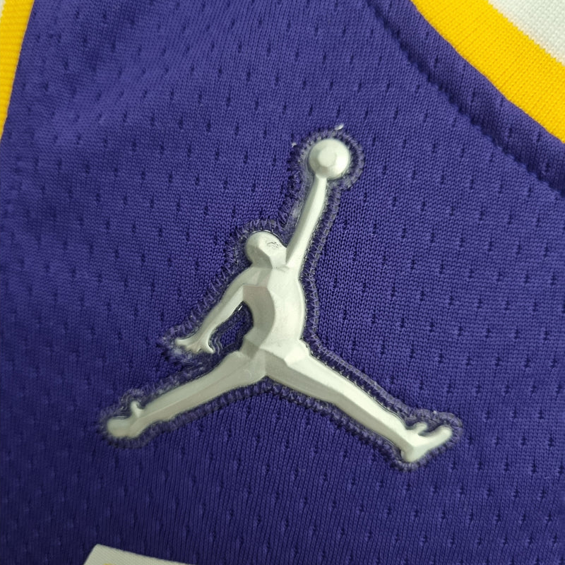 NBA Lakers-Trikot Nr. 39 Howard Purple 75. Jubiläum – 23/24