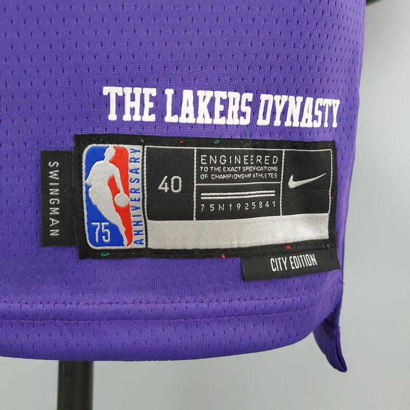 NBA Lakers-Trikot Nr. 39 Howard City Edition Lila – 23/24