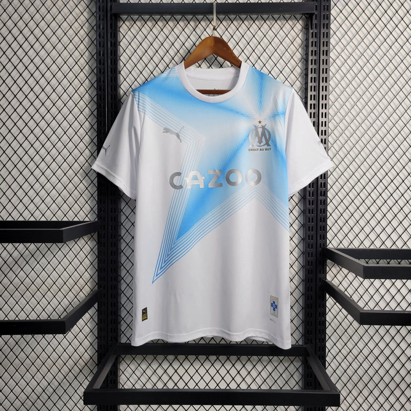 Camisa Olympique Marseille 23/24 – Puma Torcedor Masculina – Lançamento