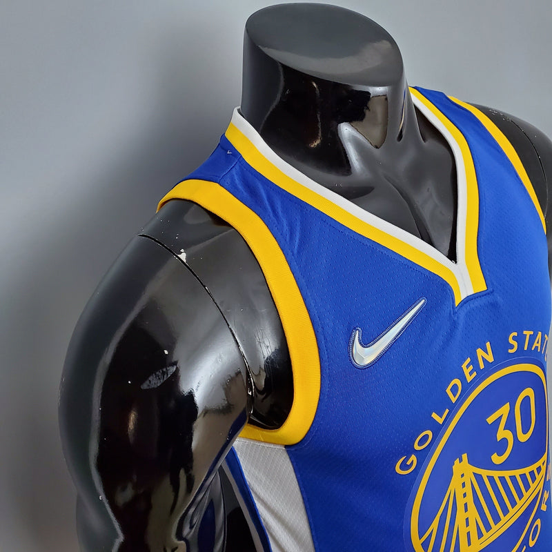 NBA Golden State Warriors #30 Curry-Trikot – #2974 Blau