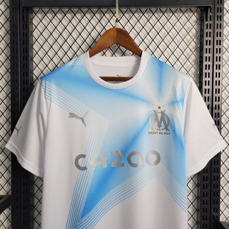 Camisa Olympique Marseille 23/24 – Puma Torcedor Masculina – Lançamento