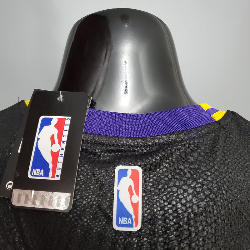 NBA Lakers-Trikot Nr. 23 James Snake Print – 23/24