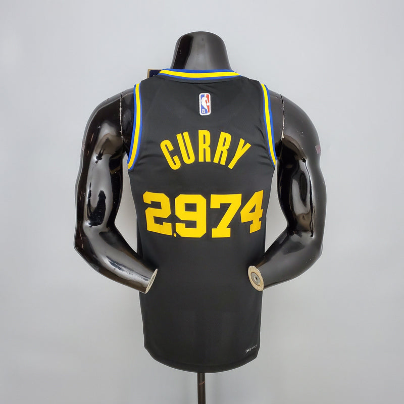 NBA Golden State Warriors #30 Curry-Trikot – #2974 Schwarz