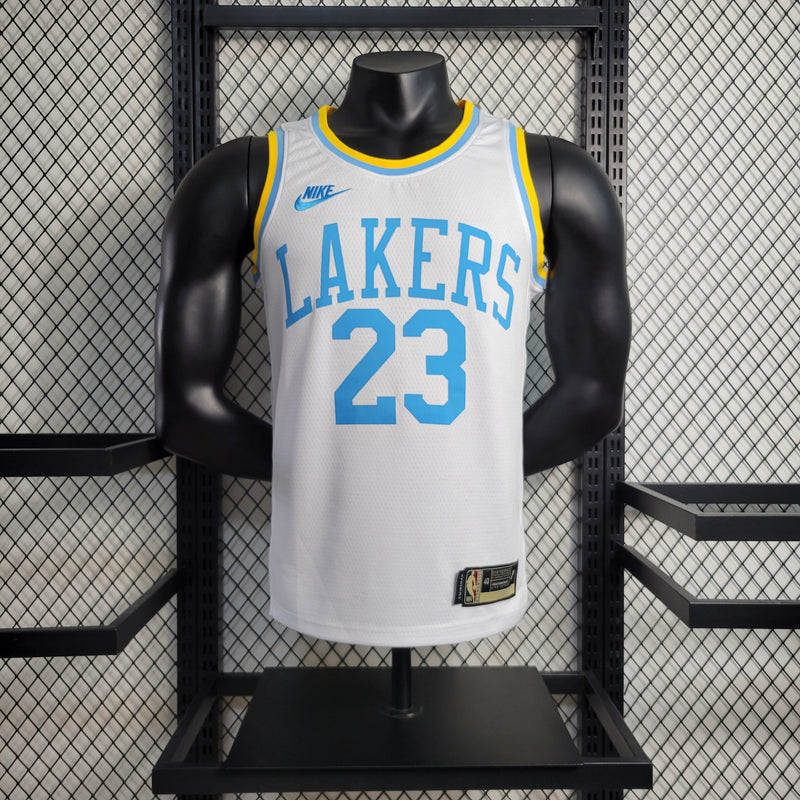 NBA Lakers-Trikot Nr. 23 James – 23/24