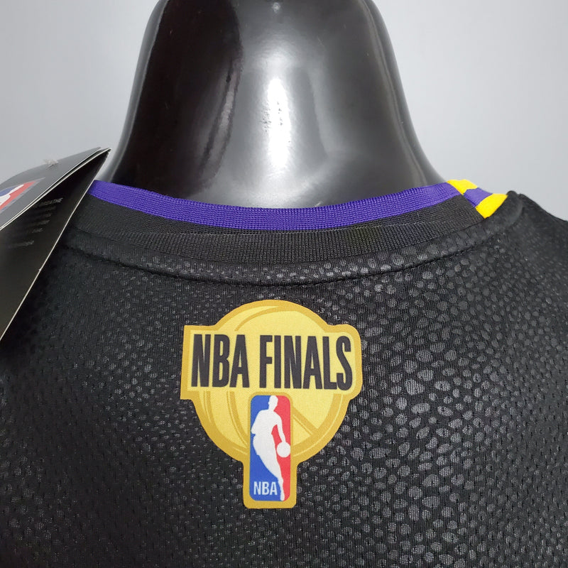 NBA Lakers-Trikot Nr. 39 Howard NBA Finals Schwarz – 23/24