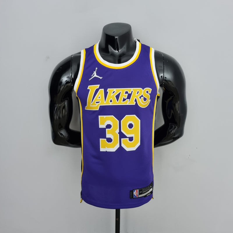 NBA Lakers-Trikot Nr. 39 Howard Purple 75. Jubiläum – 23/24