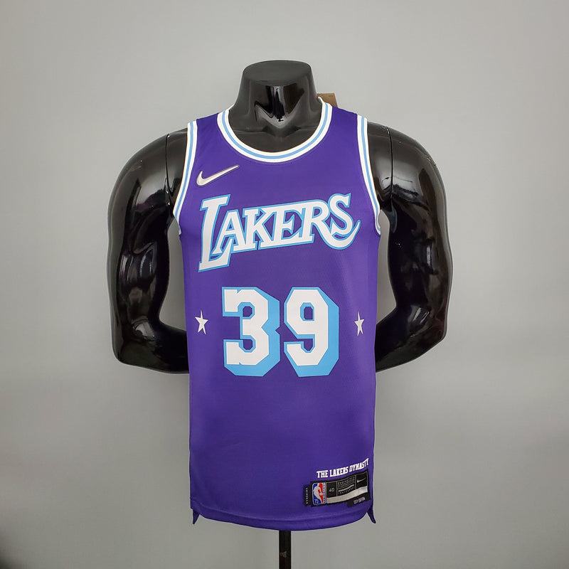 NBA Lakers-Trikot Nr. 39 Howard City Edition Lila – 23/24