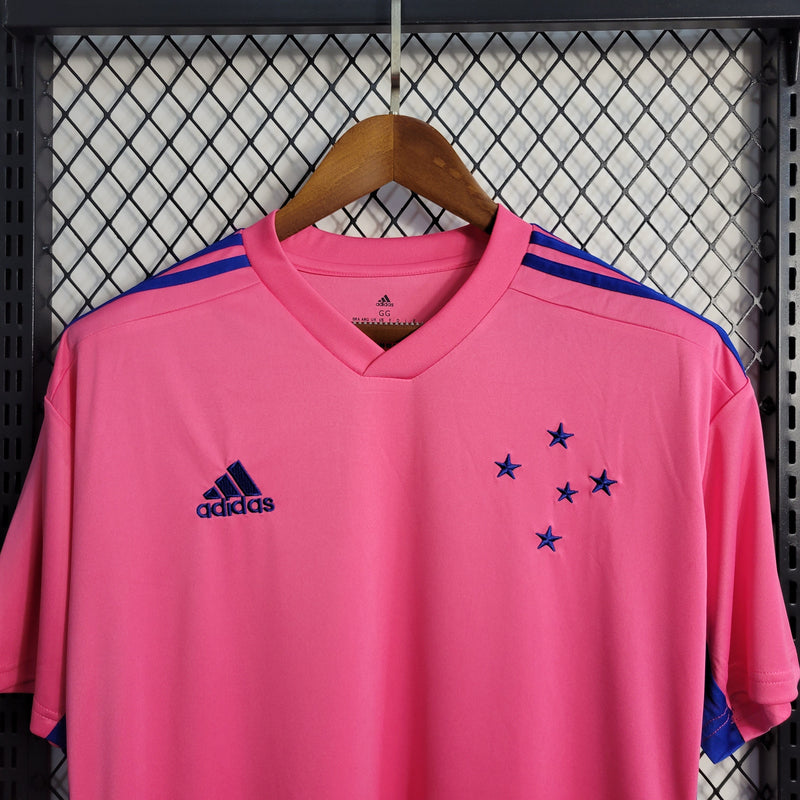 Camisa Cruzeiro Edição Especial Rosa 22/23 - Versão Torcedor