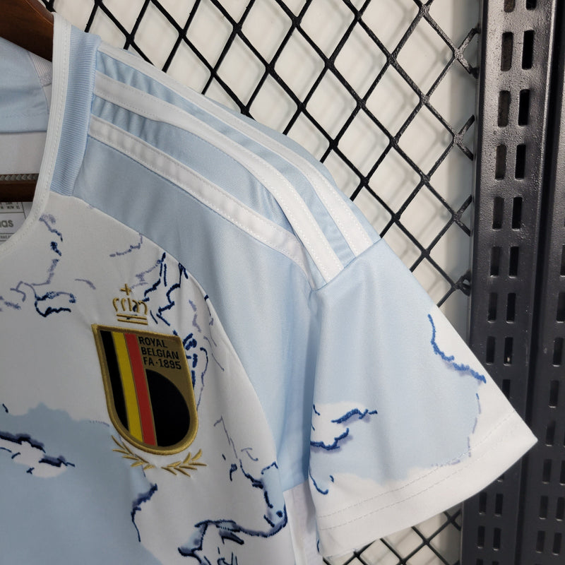 Camisa Bélgica Home 23/24 - Adidas Feminina