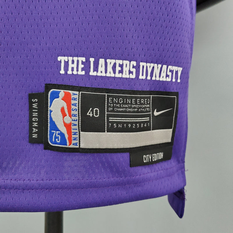 NBA Lakers-Trikot Nr. 7 Anthony City Edition Lila – 23/24