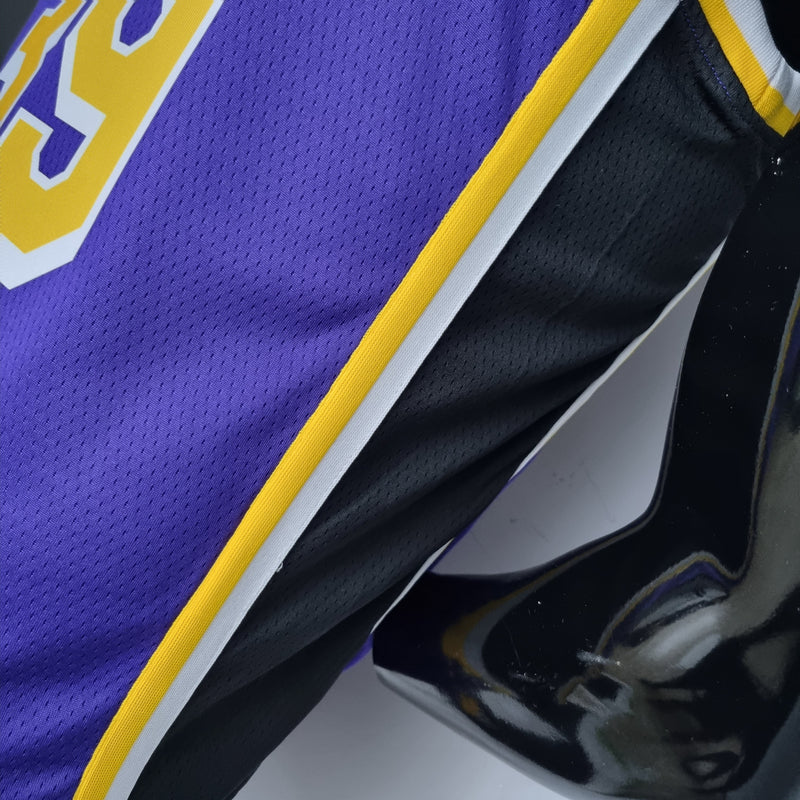 NBA Lakers-Trikot Nr. 39 Howard Purple 75. Jubiläum – 23/24