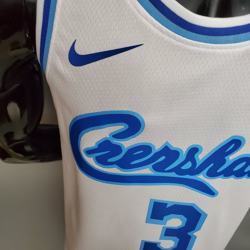 NBA Lakers-Trikot Nr. 3 Davis Nike Connect Crershaw – 23/24