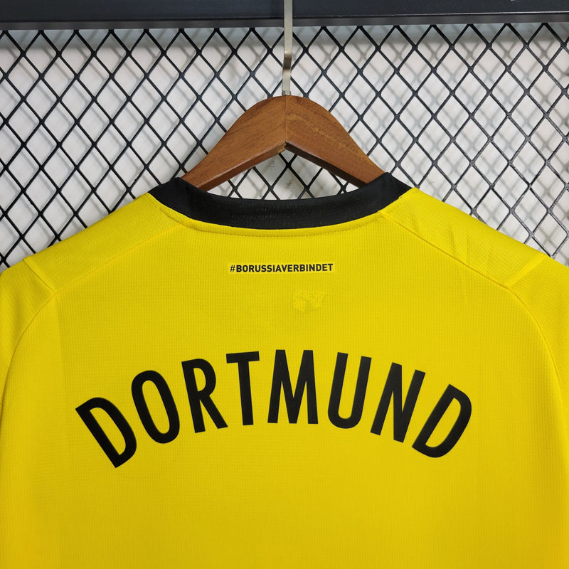 Camisa Borussia Dortmund Home 23/24 – Puma Torcedor Masculina – Lançamento