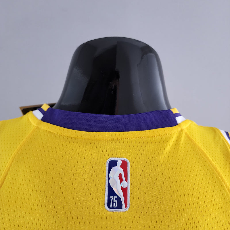 NBA Lakers Trikot Nr. 2 Irving 75. Jubiläum Gelb – 23/24