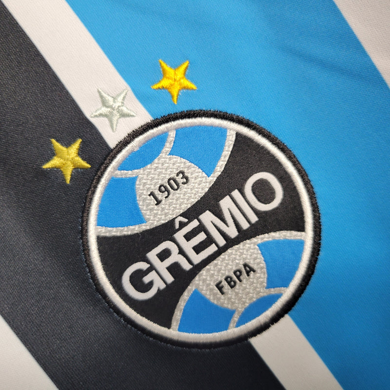 Camisa Grêmio Home 23/24 - Umbro Torcedor Masculina - Lançamento