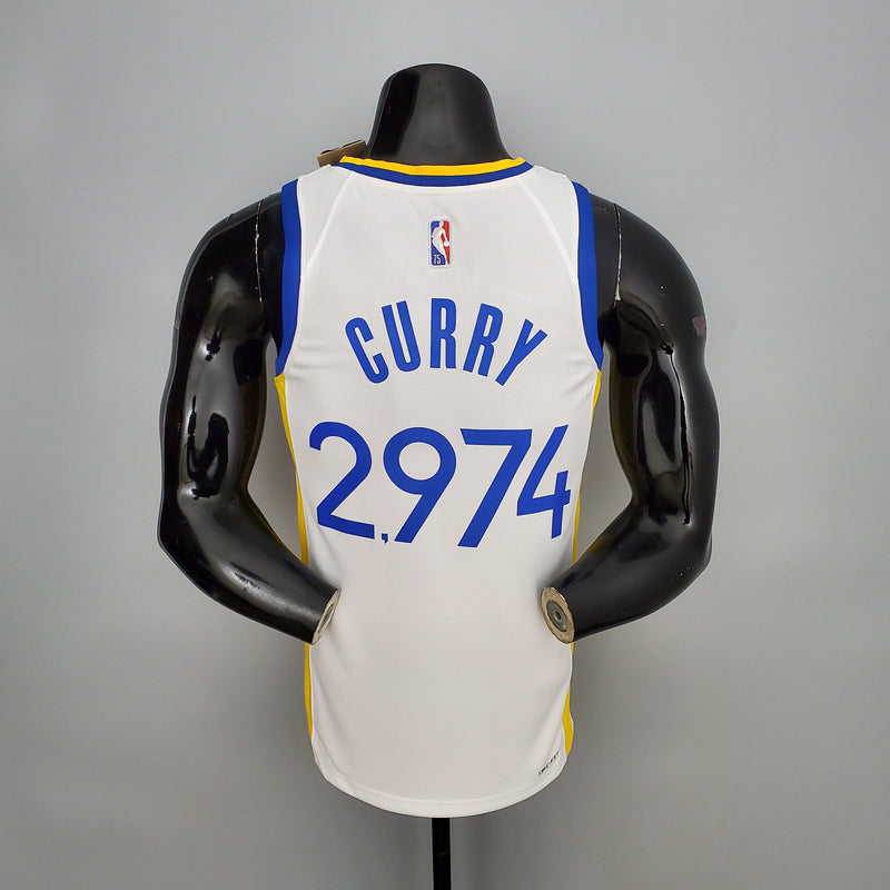 NBA Golden State Warriors #30 Curry-Trikot – #2974 Weiß