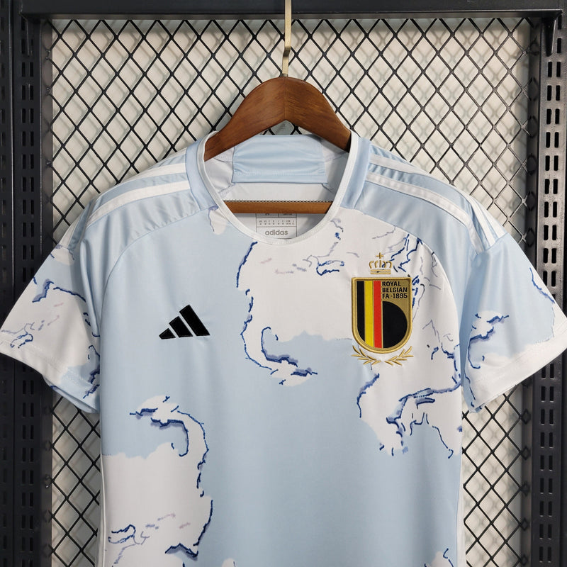 Camisa Bélgica Home 23/24 - Adidas Feminina