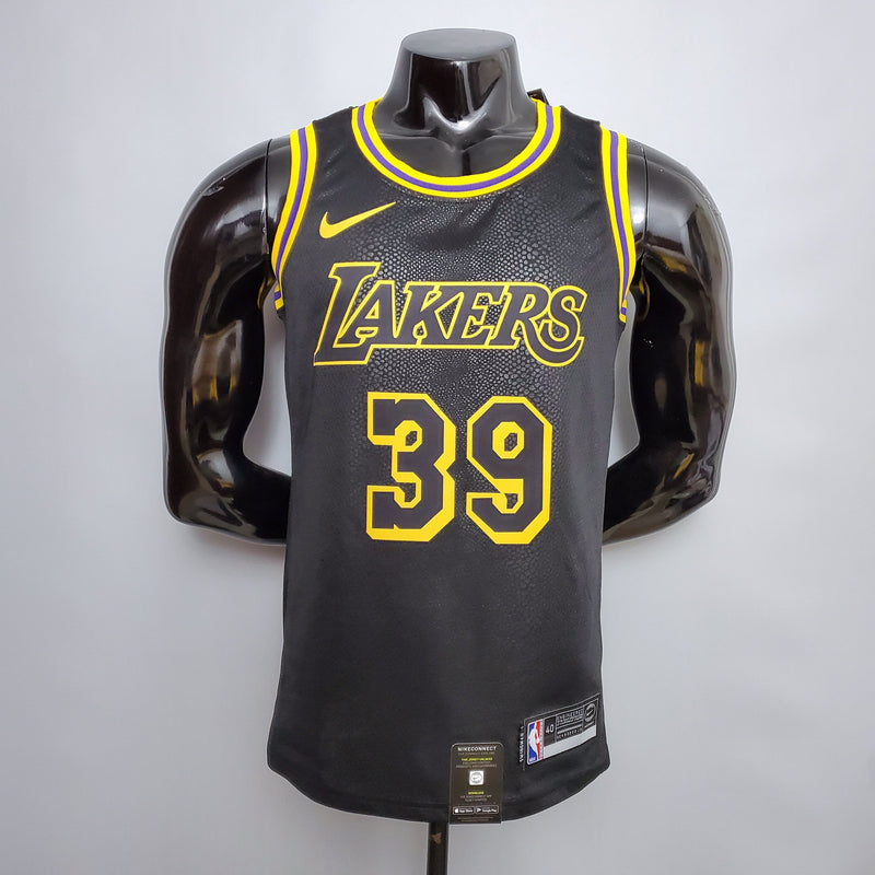 NBA Lakers-Trikot Nr. 39 Howard NBA Finals Schwarz – 23/24