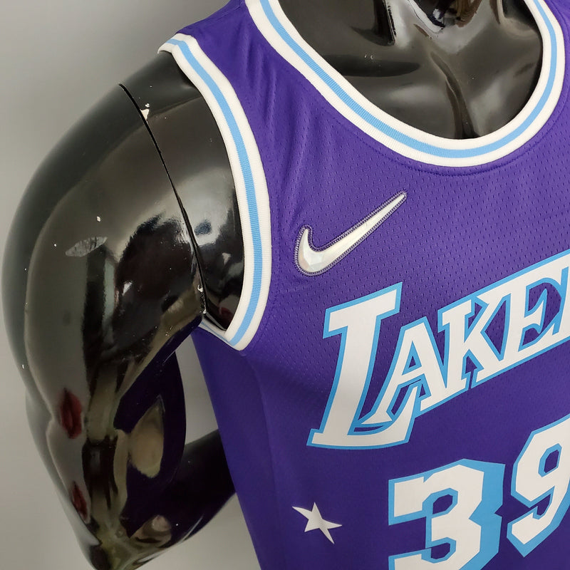 NBA Lakers-Trikot Nr. 39 Howard City Edition Lila – 23/24