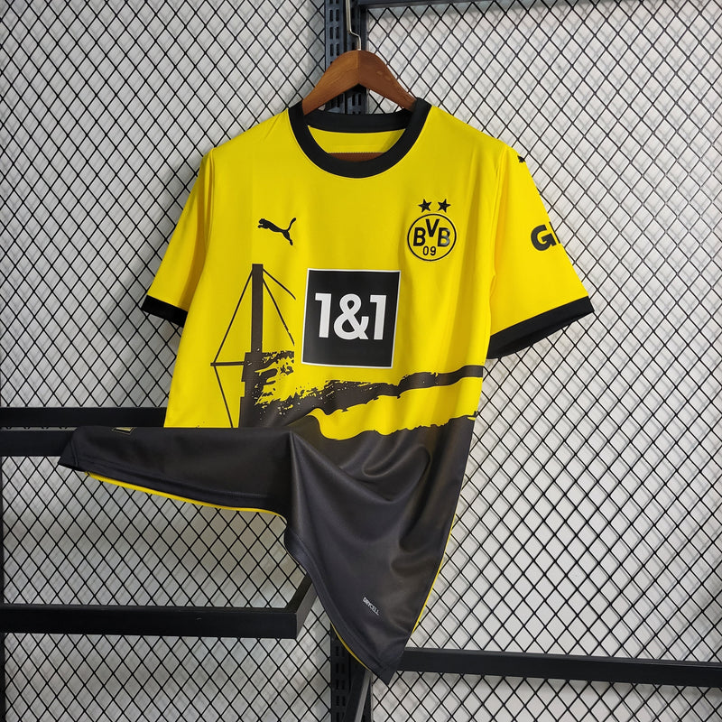 Camisa Borussia Dortmund Home 23/24 – Puma Torcedor Masculina – Lançamento