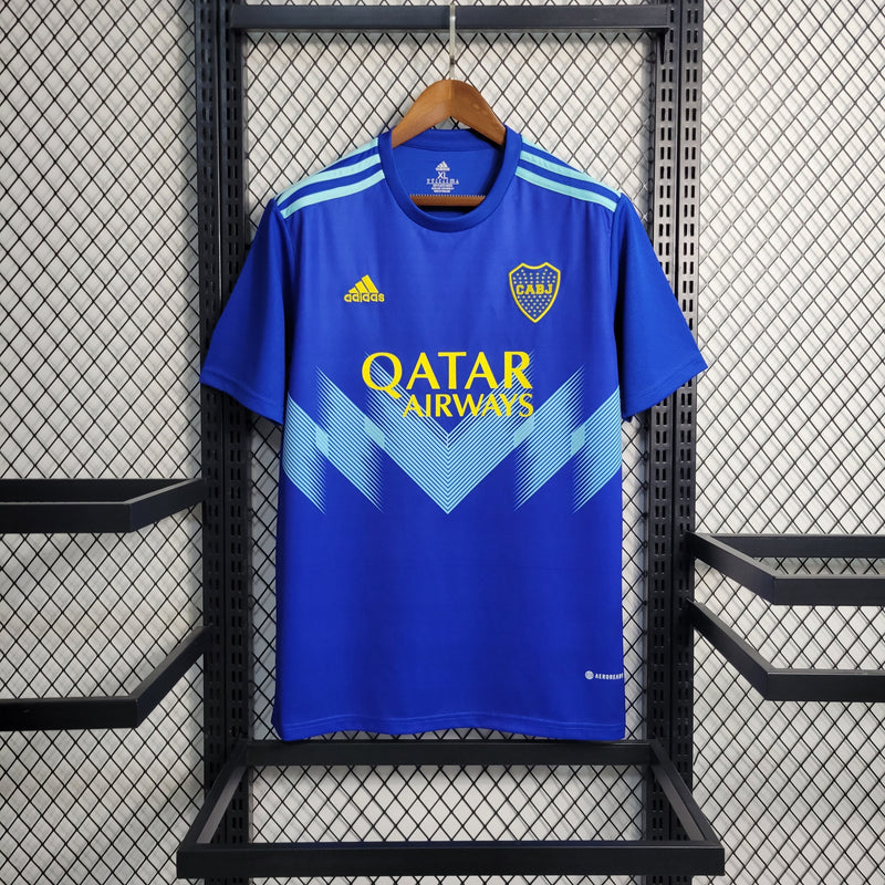 Camisa Boca Juniors Auswärts 23/24 – Adidas Torcedor Masculina