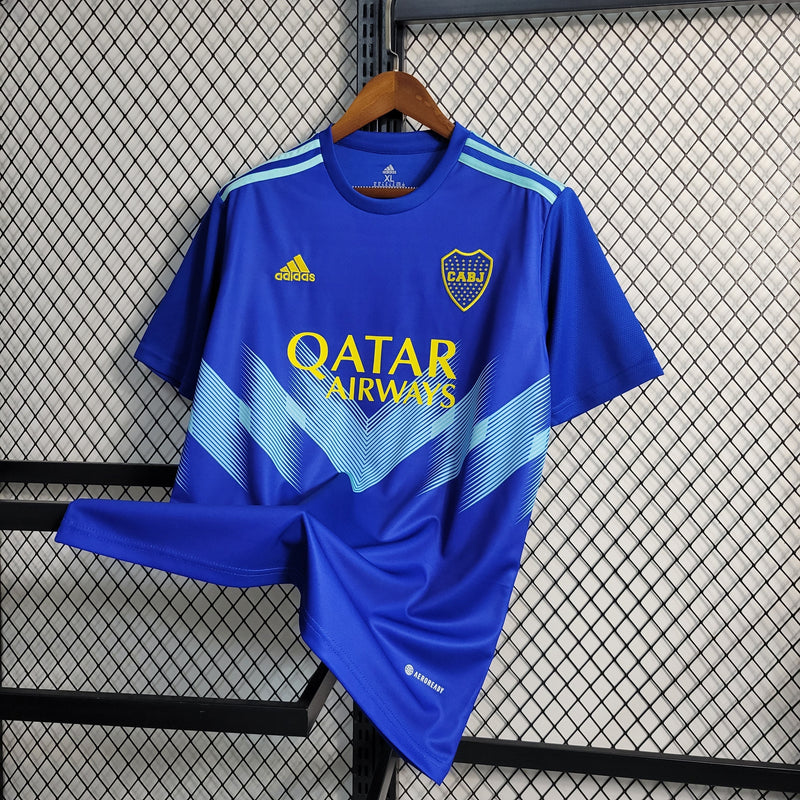 Camisa Boca Juniors Auswärts 23/24 – Adidas Torcedor Masculina